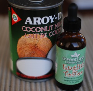 kokos og steviadråper