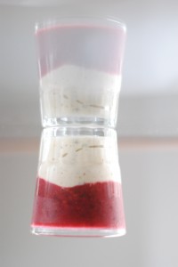 Bringebær- macadamiakrem